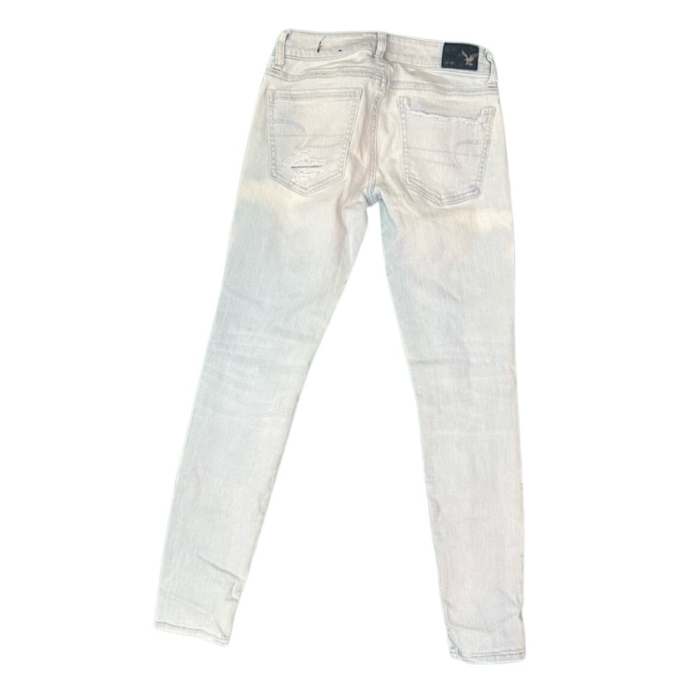 AE Light Wash Distressed Skinny Jeans - Picture 3 of 3